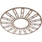 Ekena Millwork Hale Wood Fretwork Pierced Ceiling Medallion, Walnut, 40"OD x 14 1/2"ID x 3/8"T CMWP40X40X0375HHWA - alternate 2